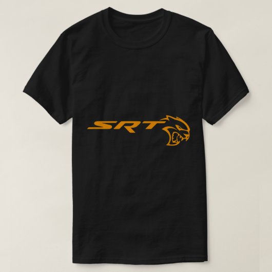 Dodge SRT Hellcat Orange Tシャツ (デザイン正面)