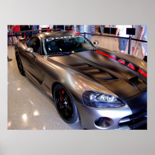 Dodge Viper 2008 American Sports Car Poster Photo ポスター