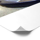 Dodge Viper SportsCarショールームのポスター写真 ポスター (角)