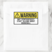 Dodgeballギフト – Dodgeball Lover 長方形シール (バッグ)