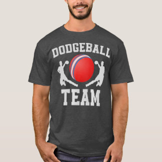 DodgeballチームアパレルダッジボールプレーヤーTシャツ Tシャツ