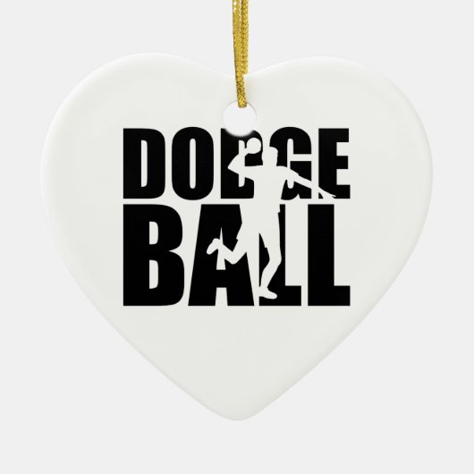 Dodgeball セラミックオーナメント (正面)