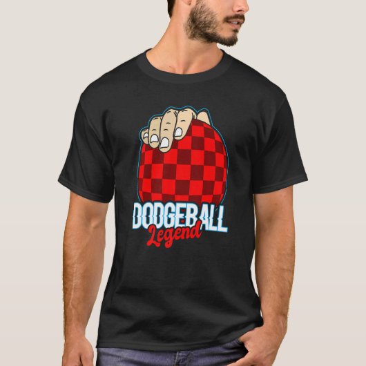 Dodgeball Legend for Dodgeball  and Dodgeball Play Tシャツ (正面)