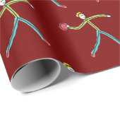 Dodgeball Stickman ラッピングペーパー (ロールコーナー)