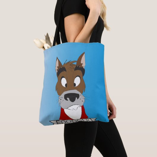 Dodger The Dog Tote Bag トートバッグ (クローズアップ)