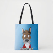 Dodger The Dog Tote Bag トートバッグ (正面)