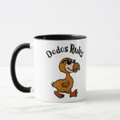 Dodoルール |背景色の選択 マグカップ (左)