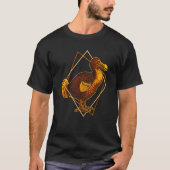 Dodo Bird Extinct Prehistoric Animal Mauritius Col Tシャツ (正面)