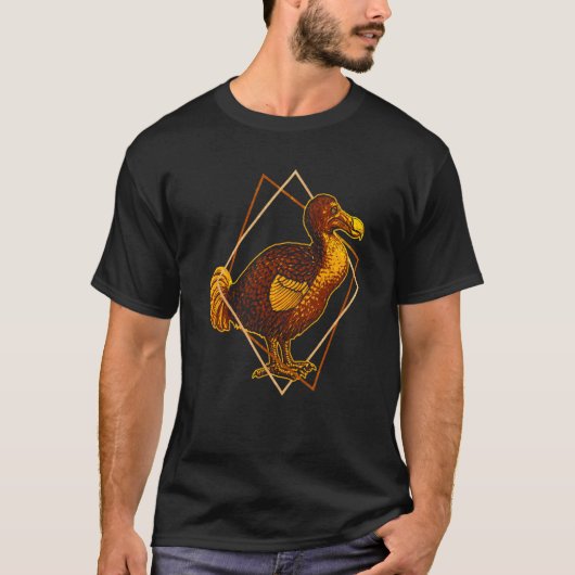 Dodo Bird Extinct Prehistoric Animal Mauritius Col Tシャツ (正面)