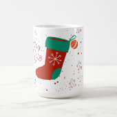 Dodo Craft Studio かわいいクリスマス・ストッキング ホリデー コーヒーマグカップ (中央)
