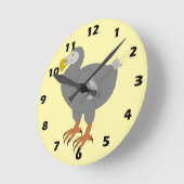 Dodo Design ラウンド壁時計 (傾斜)