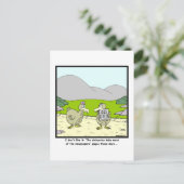 Dodo News: Dodo cartoon ポストカード (スタンド正面)