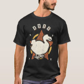 Dodo Vintage Retro Classic Animal Tシャツ (正面)