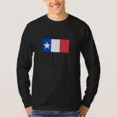 Dodson Flag  Texas Republic Flag Alamo Tシャツ (正面)