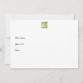 DoeおよびFawnフラットカード カード (裏面)