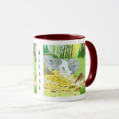 DoeとFawnのコンボマグカップ マグカップ (正面右)