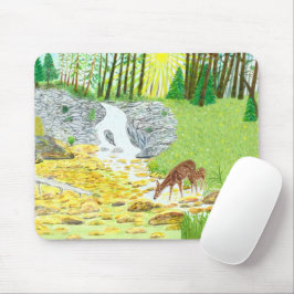 Doe and Fawn マウスパッド