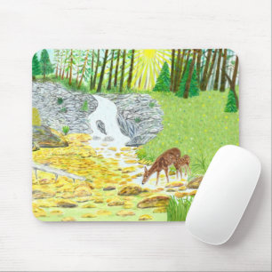 Doe and Fawn マウスパッド