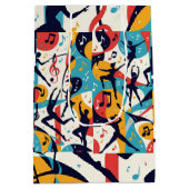 Doe de ZiggZagg - Cadeaupapier ミディアムペーパーバッグ (裏面)