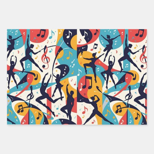 Doe de ZiggZagg - Cadeaupapier ラッピングペーパーシート (正面)