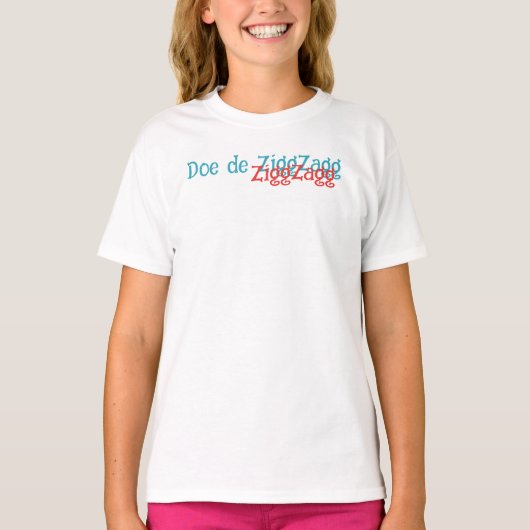 Doe de ZiggZagg - Tshirt Tシャツ (正面)