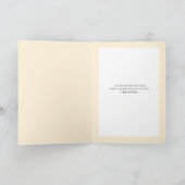 Doe & Fawn "印象派"母誕生日 カード (内部)