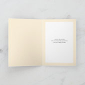 Doe & Fawn "印象派"祖母誕生日 カード (内部)