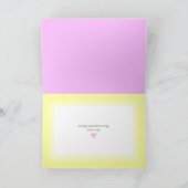 Doe & Fawn "I (ハート)お母さん!" バレンタインデー カード (内部)