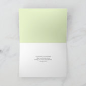 Doe & Fawns to Mom from Twin Sons誕生日 カード (内部)