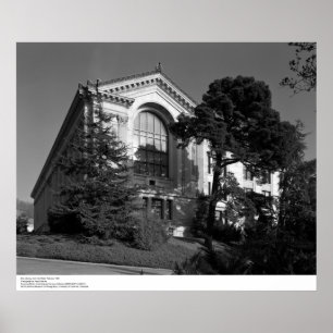 Doe Library, from the West, 1967 ポスター