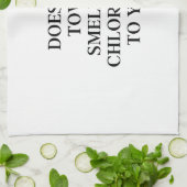 Does This Towel Smell Like Chloroform To You? キッチンタオル (折り畳み)