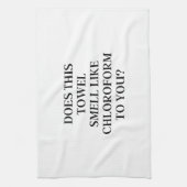 Does This Towel Smell Like Chloroform To You? キッチンタオル (縦)