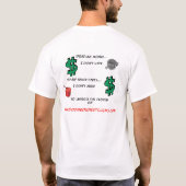 DOFのお金 Tシャツ (裏面)