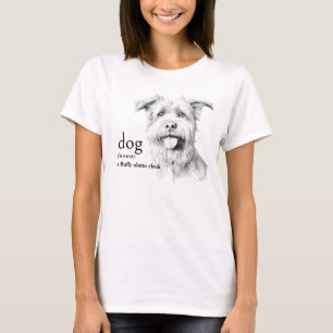 DOGの辞書定義 Tシャツ