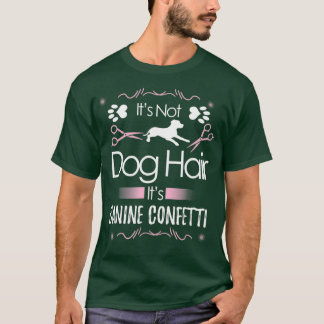 DOGペットグルーミングスタイリストカイトトリマー獣医クリスマス Tシャツ
