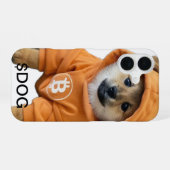 DOG電話ケース($D) iPhone 16ケース (裏面横)