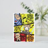 Dog_メソッド ポストカード (スタンド正面)