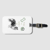 Dog  ラゲッジタグ (正面横)