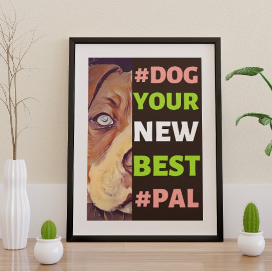 #Dog、新し最高のい#Pal ...ピットブル ポスター