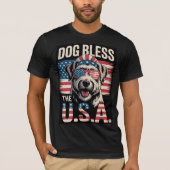 Dog 賛美 the USA Tシャツ (正面)