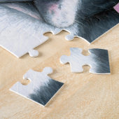 dog 128 color Boston Terrier ジグソーパズル (側面)