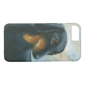 Dog 90 Dachshandケースfor iPhone 7 Case-Mate iPhoneケース (裏面(横))