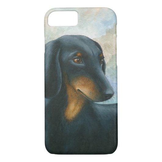 Dog 90 Dachshandケースfor iPhone 7 Case-Mate iPhoneケース (裏面)