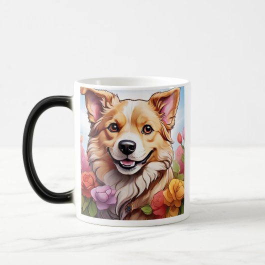 DOG A cup of coffee モーフィングマグカップ (左)