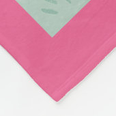 Dog and Cat Best Friends Forever フリースブランケット (角)