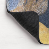 Dog and orange mouse pad マウスパッド (コーナー)