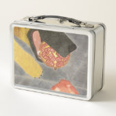 Dog and pomegranate metal lunch box メタルランチボックス (裏面)