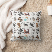 Dog and Woof  Cushion クッション (ブランケット)