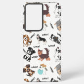 Dog and Woof Samsung Samsung Galaxyケース (裏面)