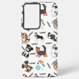 Dog and Woof Samsung  Samsung Galaxy S21 Ultraケース